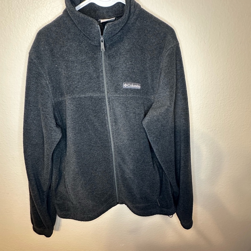 Columbia Gray Fleece Jacket